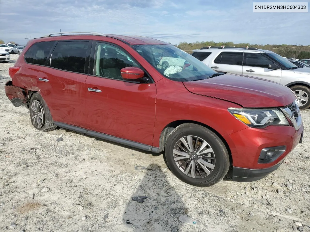 2017 Nissan Pathfinder S VIN: 5N1DR2MN3HC604303 Lot: 79295694