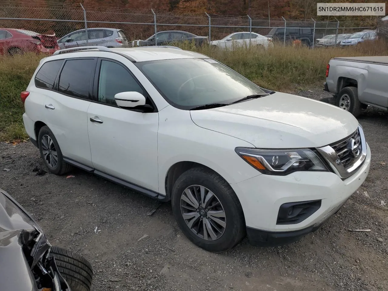 2017 Nissan Pathfinder S VIN: 5N1DR2MM6HC671615 Lot: 79361354