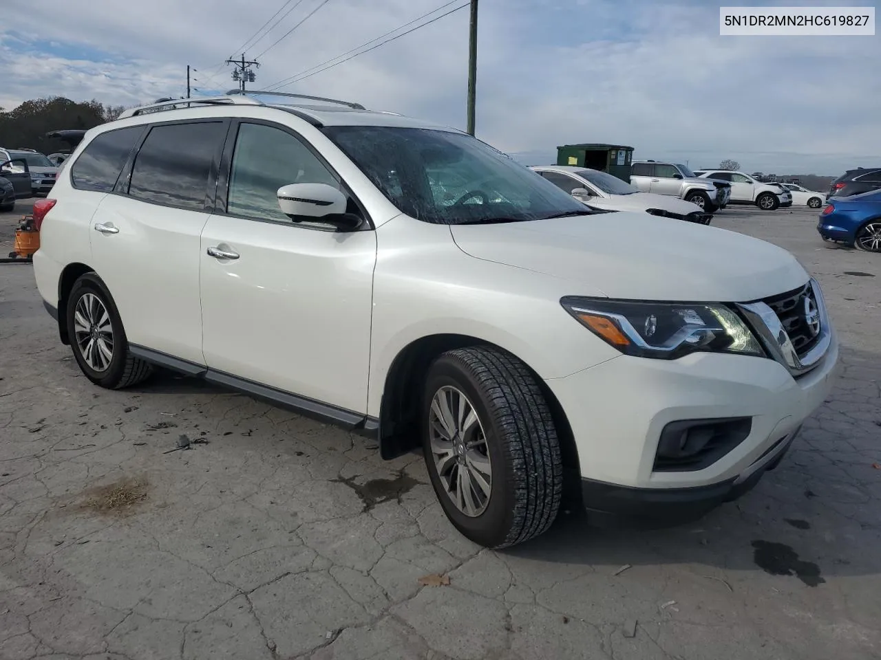 2017 Nissan Pathfinder S VIN: 5N1DR2MN2HC619827 Lot: 79406784