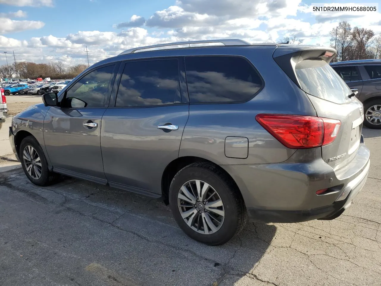 2017 Nissan Pathfinder S VIN: 5N1DR2MM9HC688005 Lot: 80041984