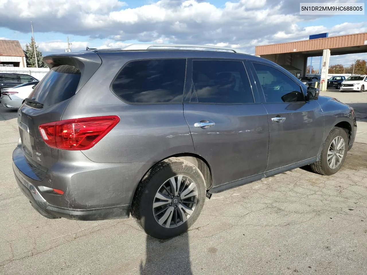 2017 Nissan Pathfinder S VIN: 5N1DR2MM9HC688005 Lot: 80041984