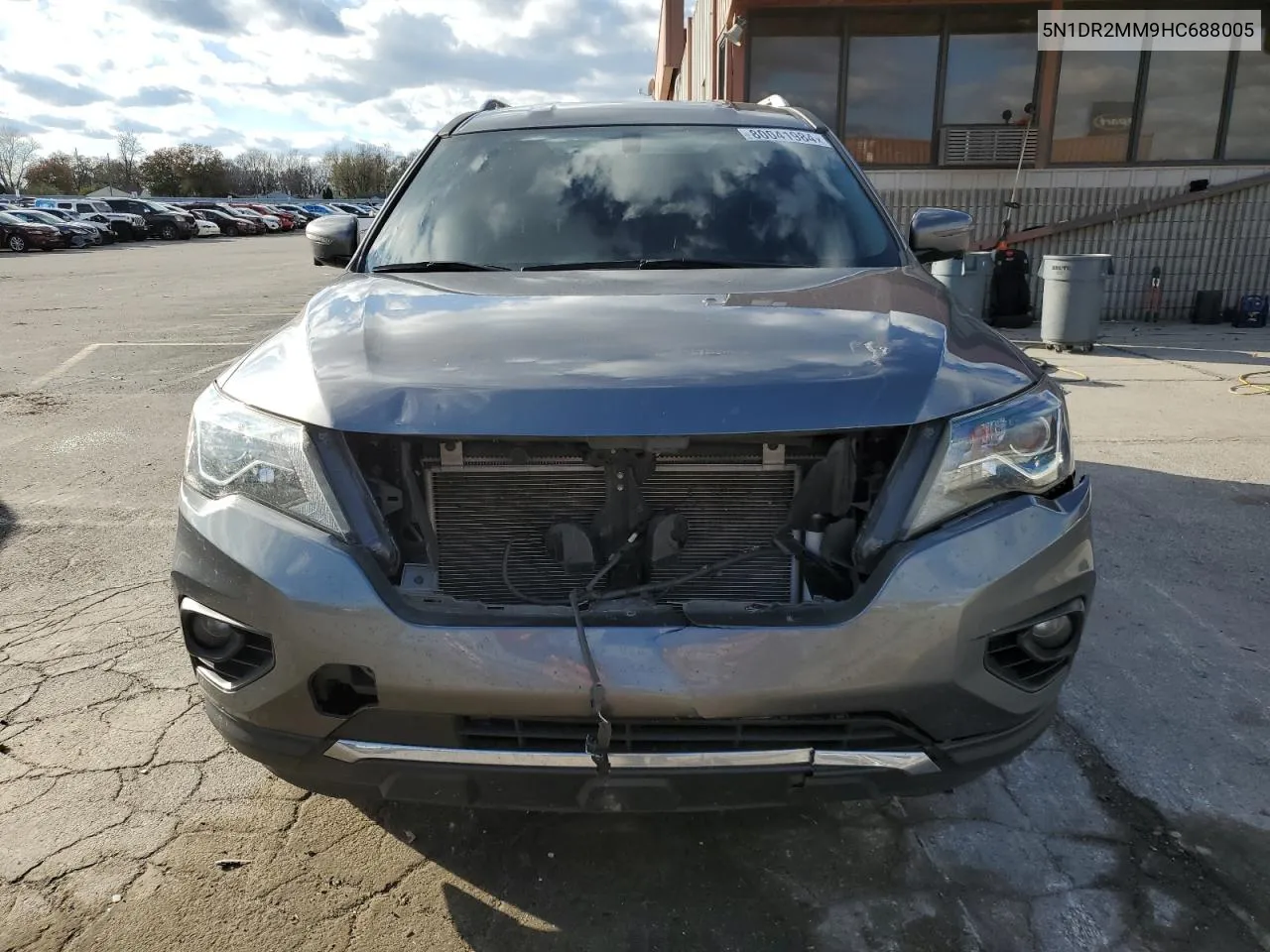 2017 Nissan Pathfinder S VIN: 5N1DR2MM9HC688005 Lot: 80041984