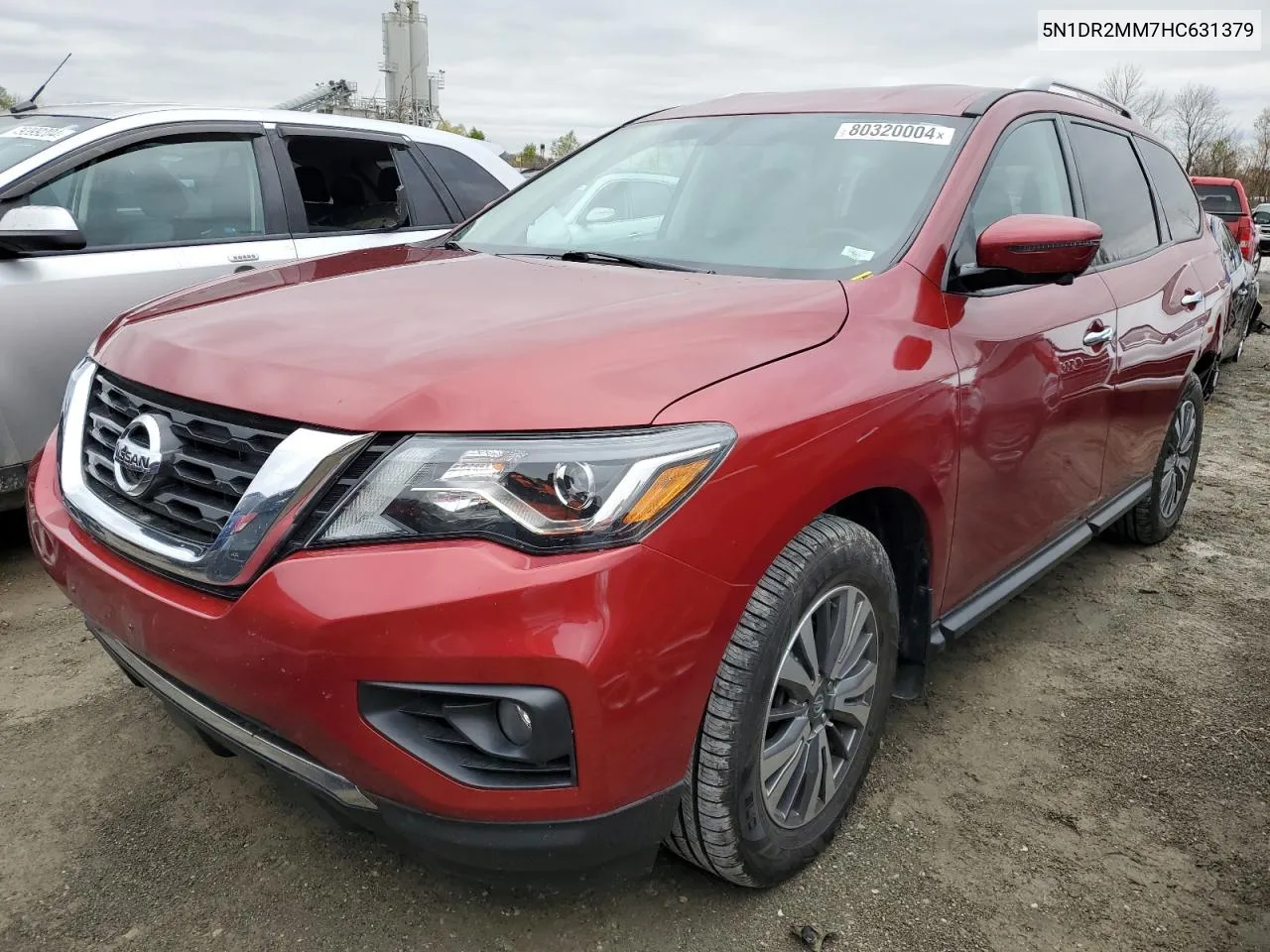 2017 Nissan Pathfinder S VIN: 5N1DR2MM7HC631379 Lot: 80320004