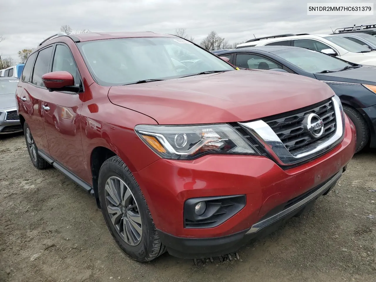 2017 Nissan Pathfinder S VIN: 5N1DR2MM7HC631379 Lot: 80320004