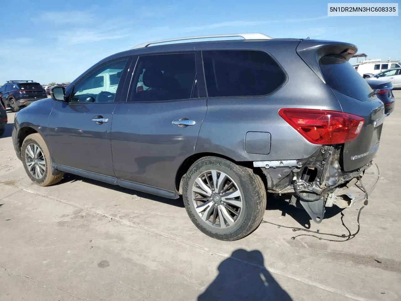 2017 Nissan Pathfinder S VIN: 5N1DR2MN3HC608335 Lot: 80442294