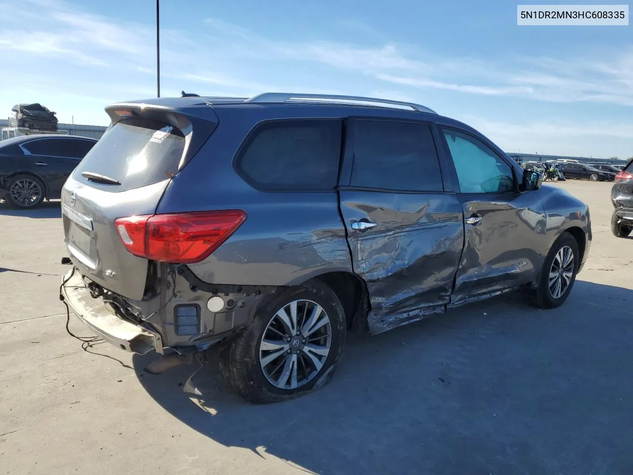 2017 Nissan Pathfinder S VIN: 5N1DR2MN3HC608335 Lot: 80442294