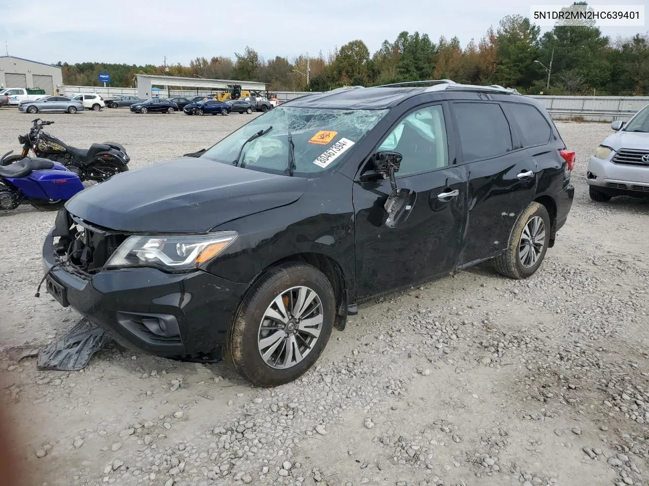 2017 Nissan Pathfinder S VIN: 5N1DR2MN2HC639401 Lot: 80467394