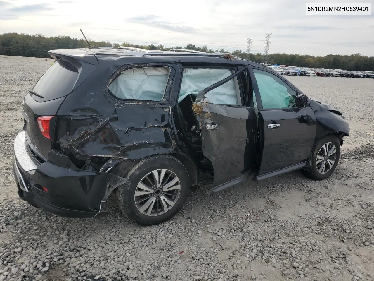 2017 Nissan Pathfinder S VIN: 5N1DR2MN2HC639401 Lot: 80467394