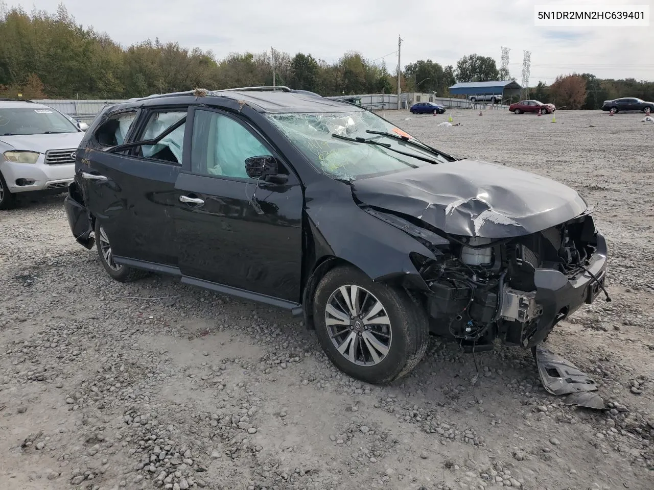 2017 Nissan Pathfinder S VIN: 5N1DR2MN2HC639401 Lot: 80467394