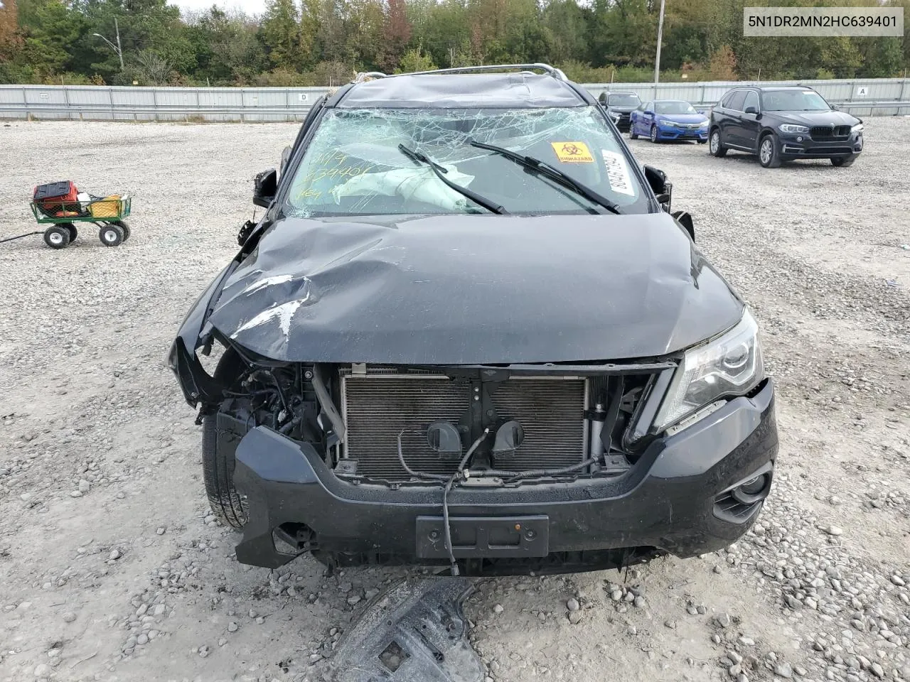 2017 Nissan Pathfinder S VIN: 5N1DR2MN2HC639401 Lot: 80467394