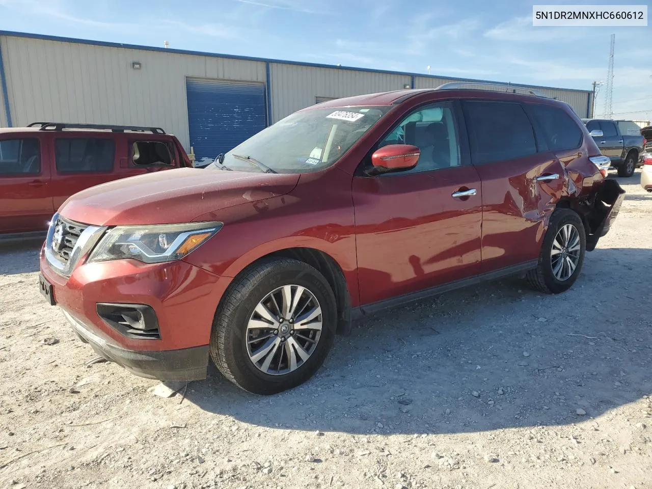 2017 Nissan Pathfinder S VIN: 5N1DR2MNXHC660612 Lot: 80476354