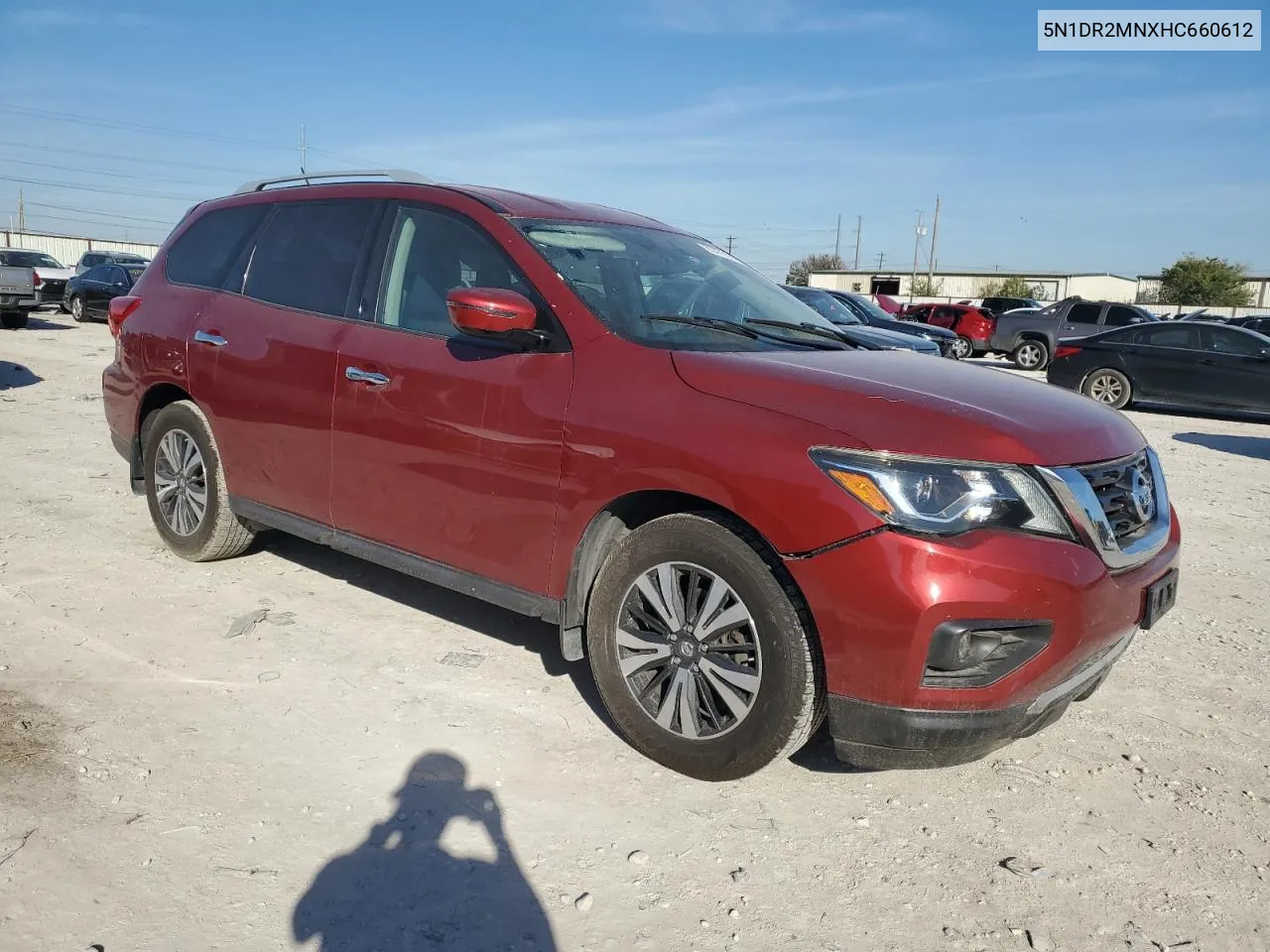 2017 Nissan Pathfinder S VIN: 5N1DR2MNXHC660612 Lot: 80476354