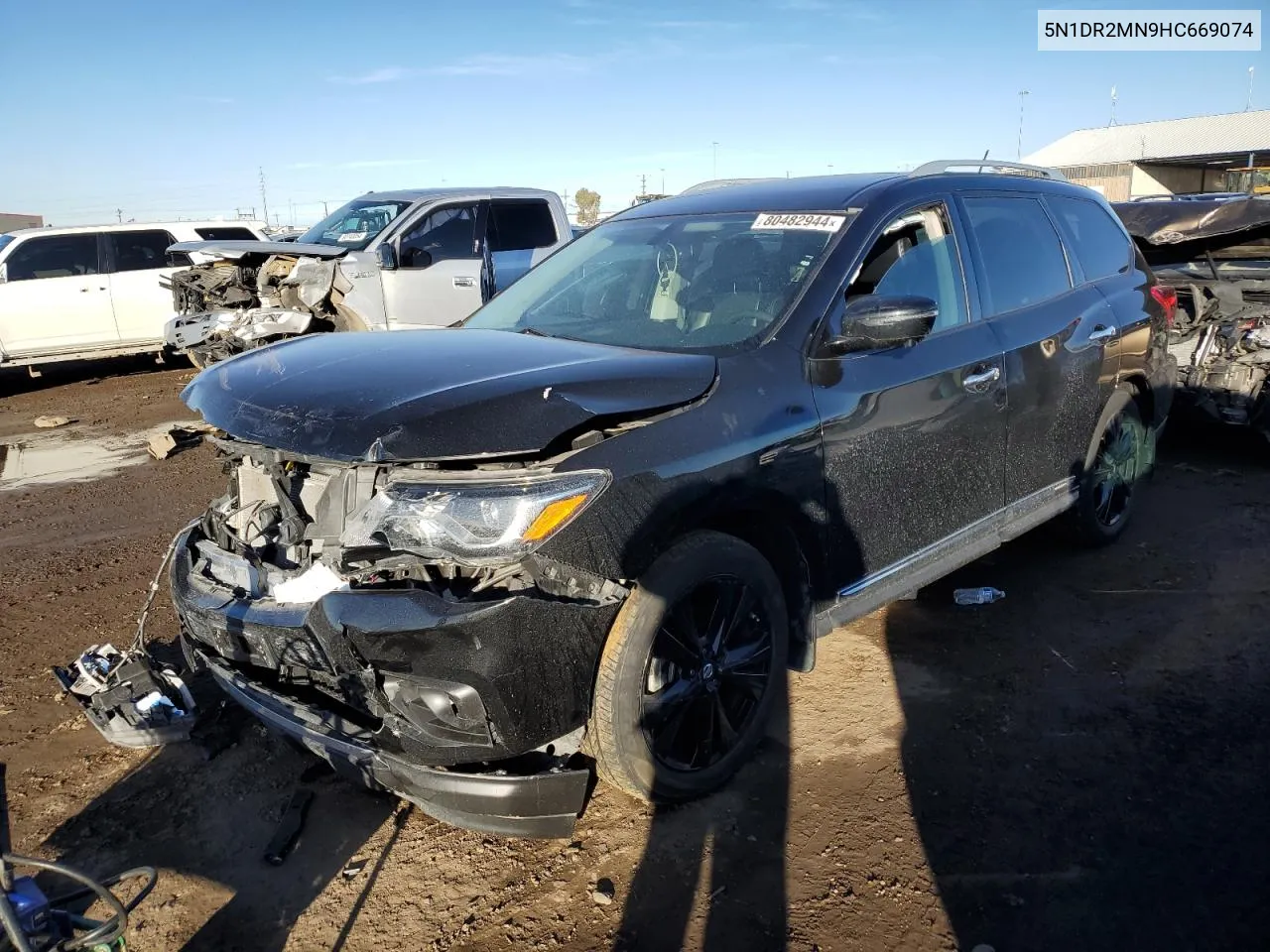 2017 Nissan Pathfinder S VIN: 5N1DR2MN9HC669074 Lot: 80482944