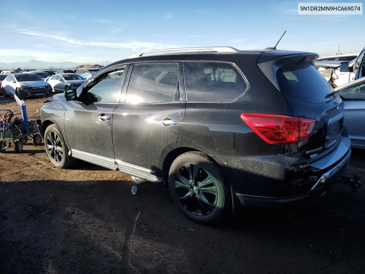 2017 Nissan Pathfinder S VIN: 5N1DR2MN9HC669074 Lot: 80482944