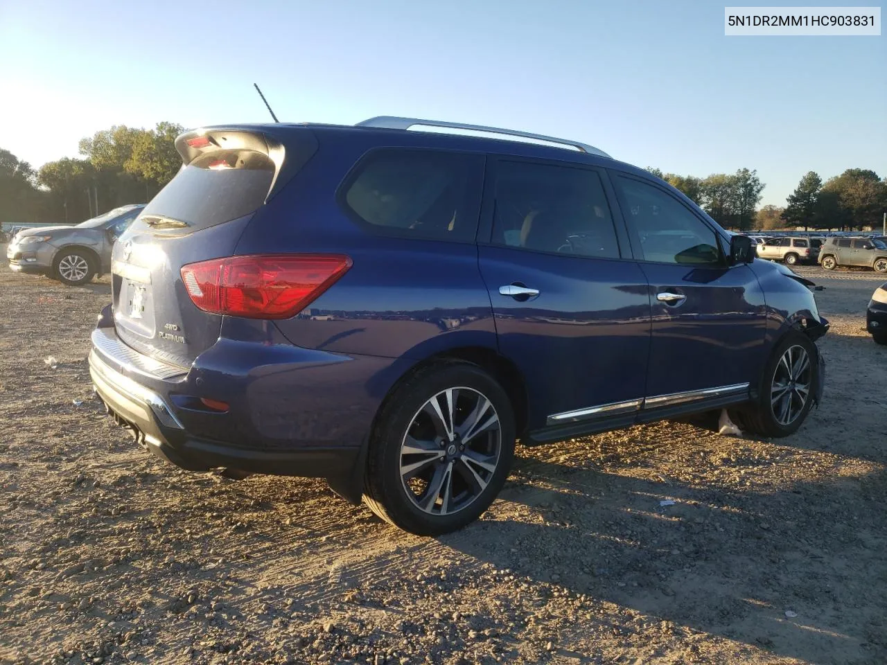 2017 Nissan Pathfinder S VIN: 5N1DR2MM1HC903831 Lot: 80491004