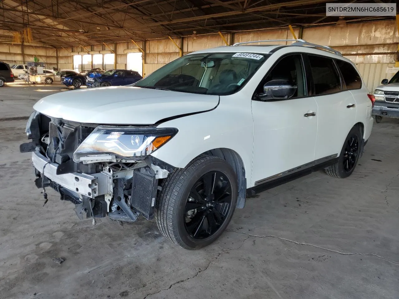 2017 Nissan Pathfinder S VIN: 5N1DR2MN6HC685619 Lot: 80491244