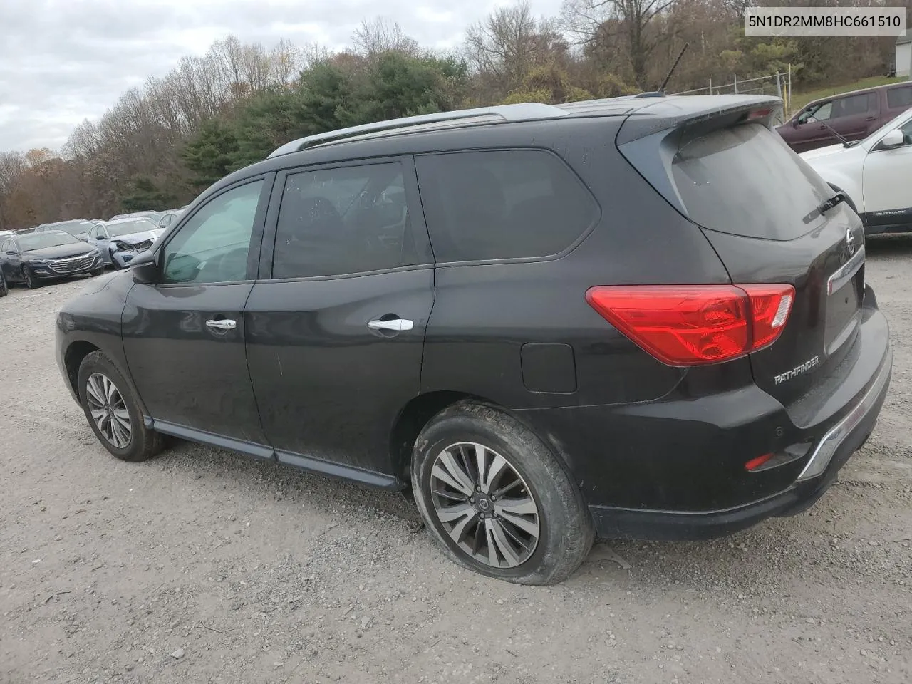 2017 Nissan Pathfinder S VIN: 5N1DR2MM8HC661510 Lot: 80702404