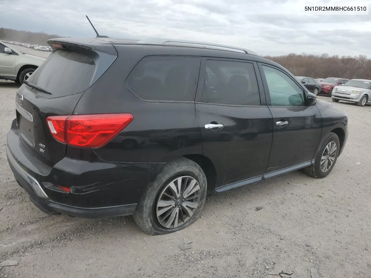 2017 Nissan Pathfinder S VIN: 5N1DR2MM8HC661510 Lot: 80702404