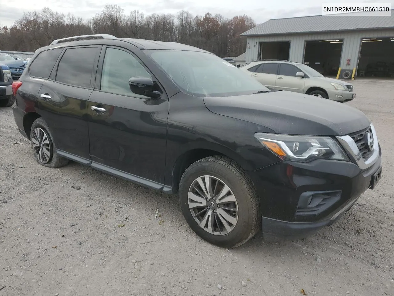 2017 Nissan Pathfinder S VIN: 5N1DR2MM8HC661510 Lot: 80702404