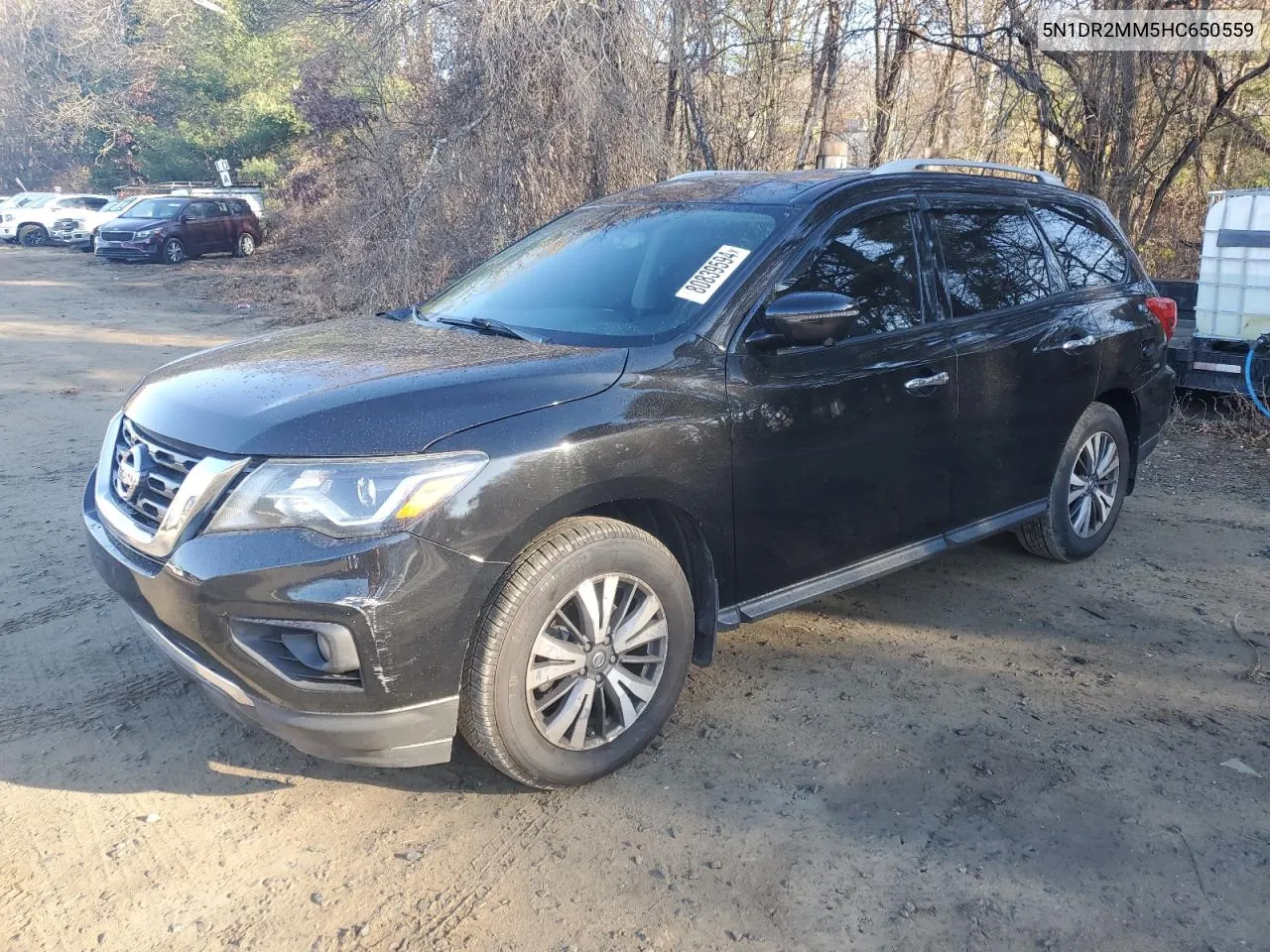 2017 Nissan Pathfinder S VIN: 5N1DR2MM5HC650559 Lot: 80839594