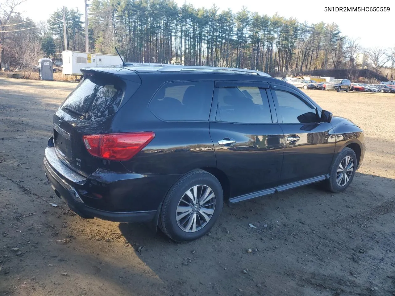 2017 Nissan Pathfinder S VIN: 5N1DR2MM5HC650559 Lot: 80839594