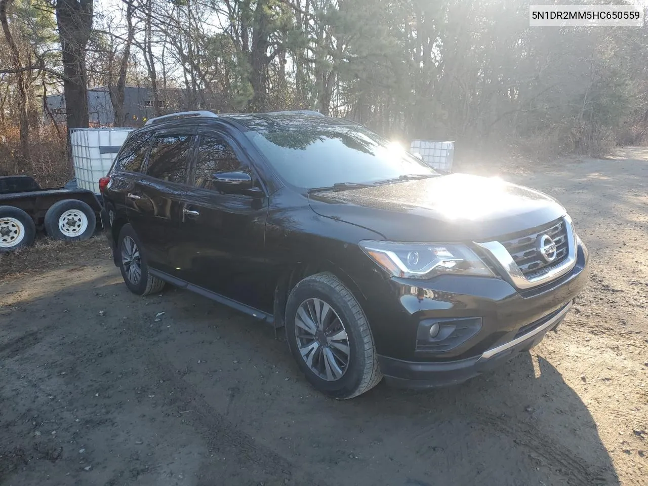 2017 Nissan Pathfinder S VIN: 5N1DR2MM5HC650559 Lot: 80839594