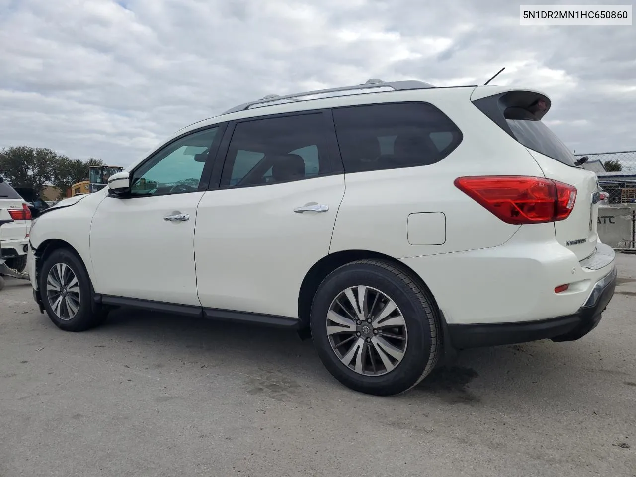 2017 Nissan Pathfinder S VIN: 5N1DR2MN1HC650860 Lot: 81319504