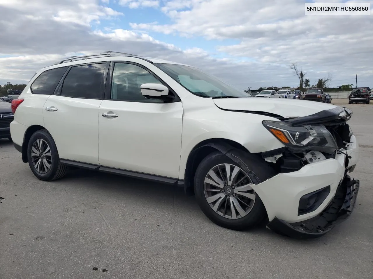 2017 Nissan Pathfinder S VIN: 5N1DR2MN1HC650860 Lot: 81319504