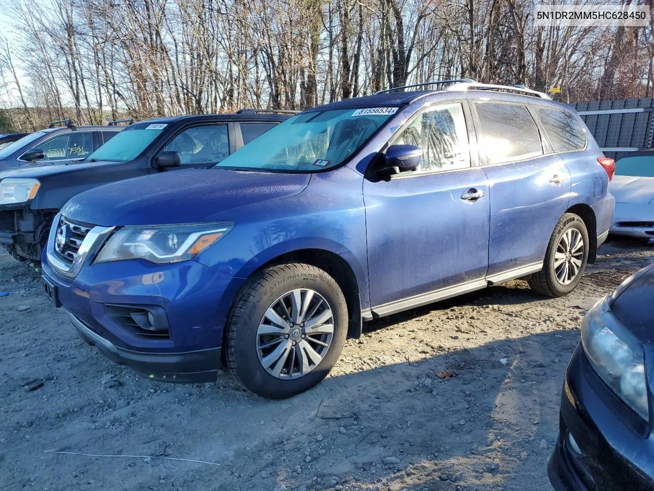 2017 Nissan Pathfinder S VIN: 5N1DR2MM5HC628450 Lot: 81556534