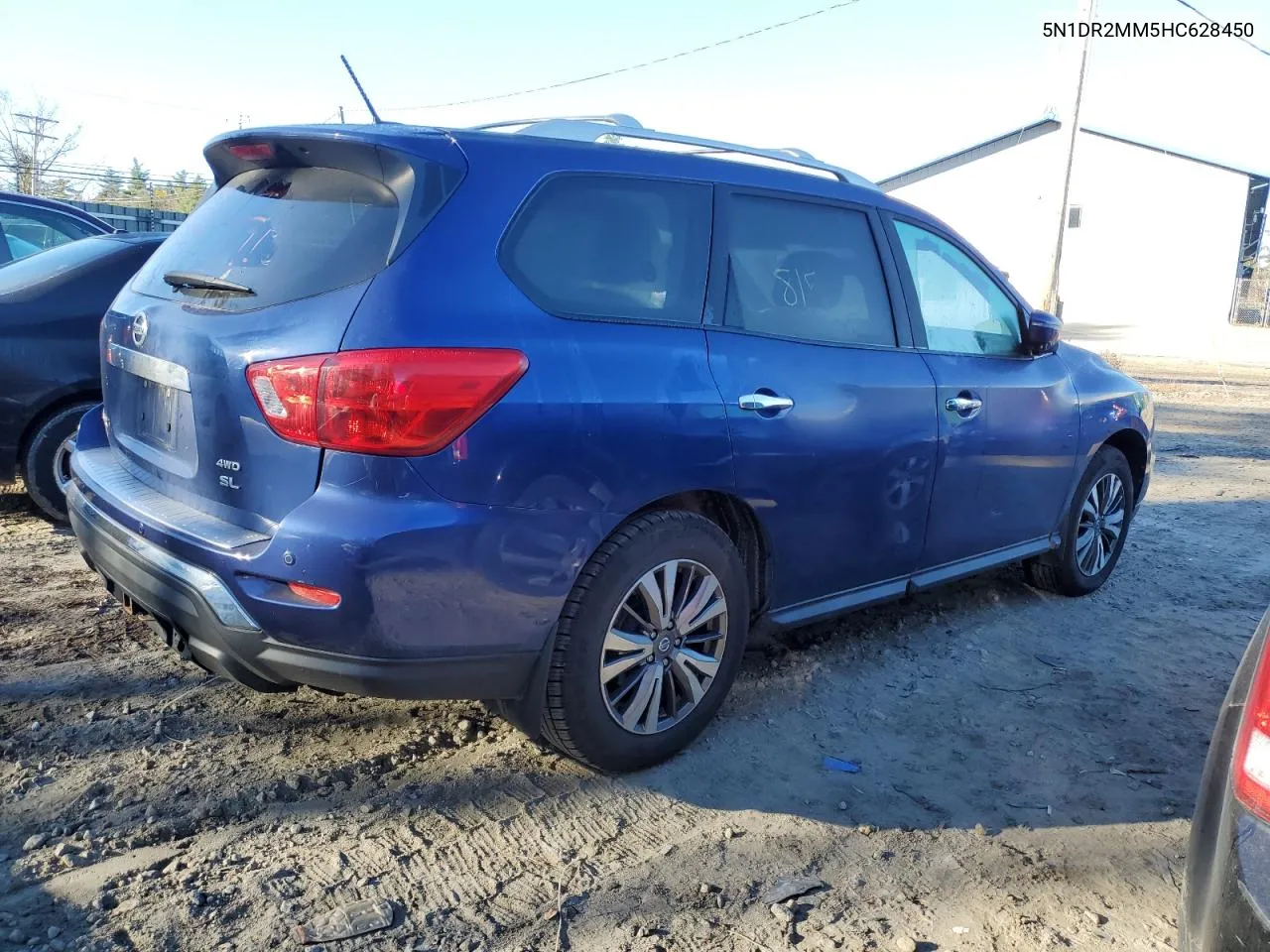 2017 Nissan Pathfinder S VIN: 5N1DR2MM5HC628450 Lot: 81556534