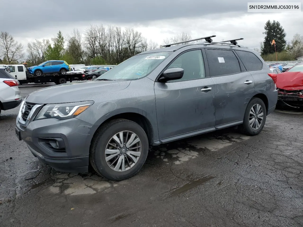 2018 Nissan Pathfinder S VIN: 5N1DR2MM8JC630196 Lot: 49831184