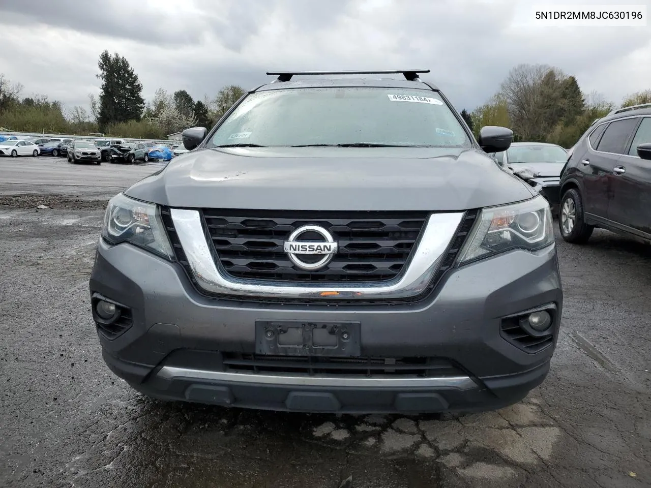 2018 Nissan Pathfinder S VIN: 5N1DR2MM8JC630196 Lot: 49831184