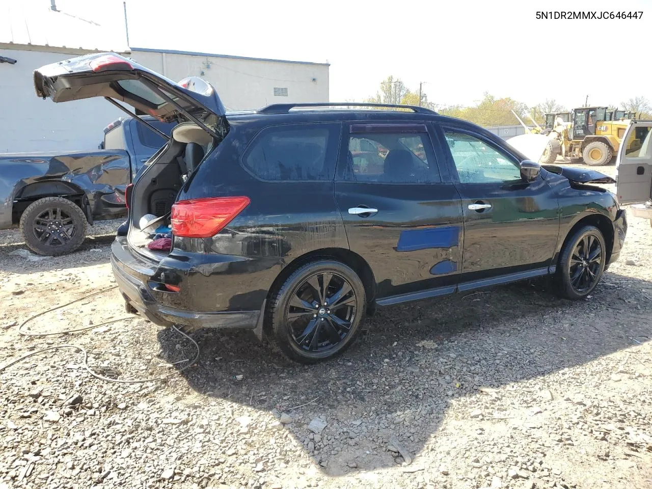 2018 Nissan Pathfinder S VIN: 5N1DR2MMXJC646447 Lot: 51288134