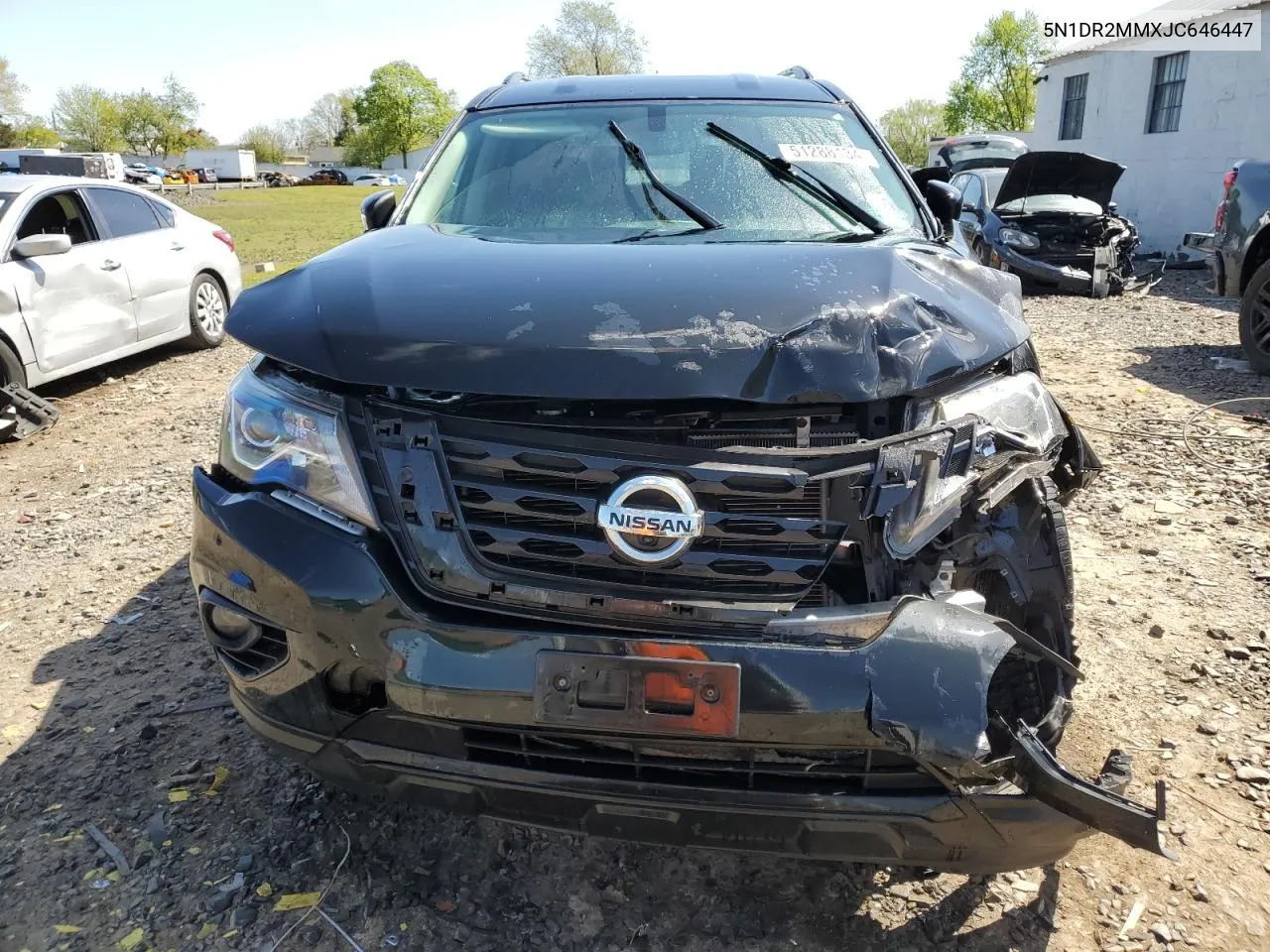 5N1DR2MMXJC646447 2018 Nissan Pathfinder S