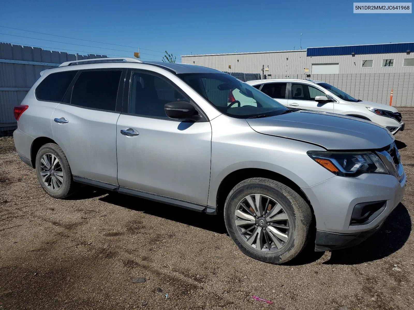 2018 Nissan Pathfinder S VIN: 5N1DR2MM2JC641968 Lot: 55810524