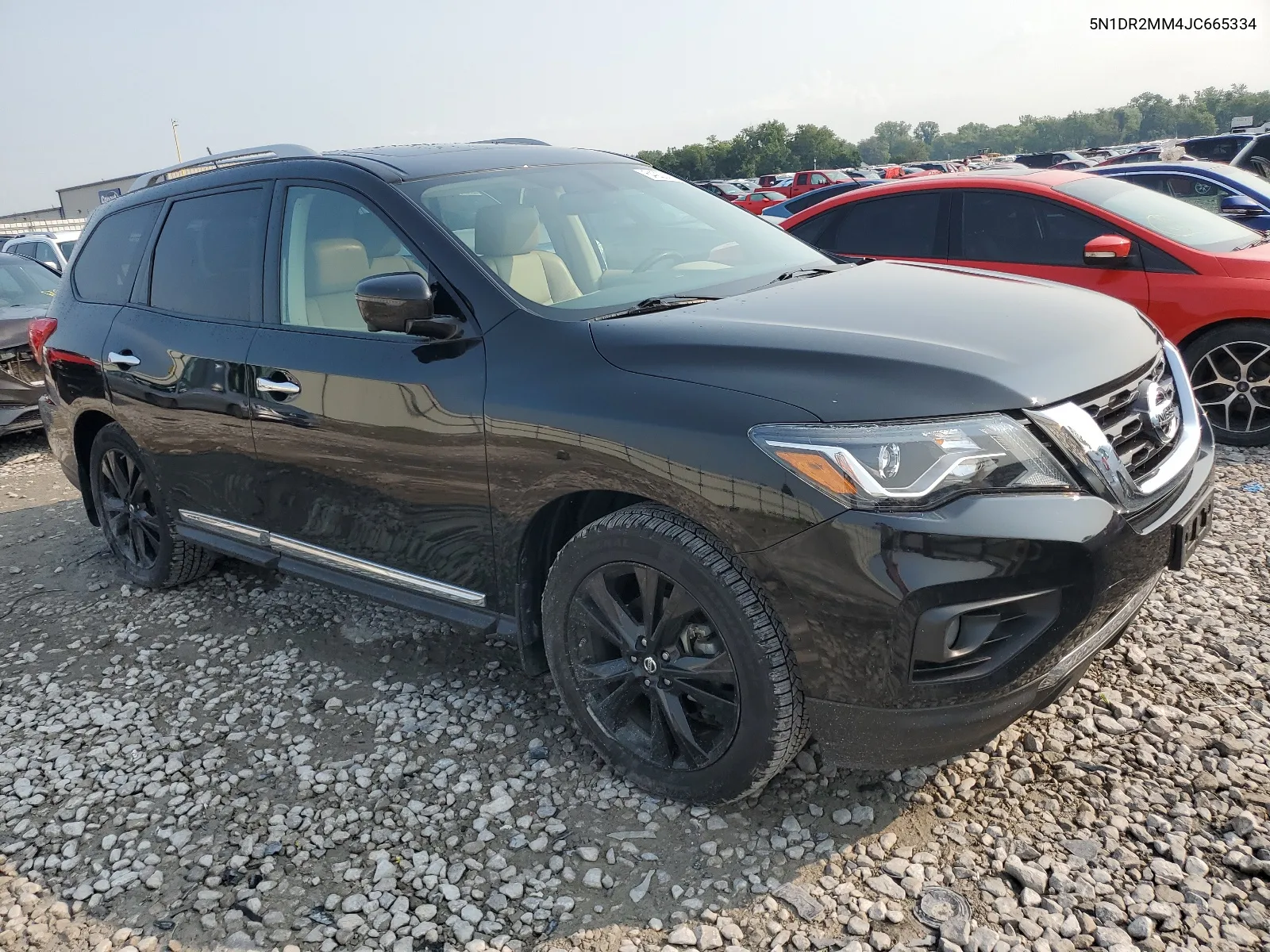 5N1DR2MM4JC665334 2018 Nissan Pathfinder S