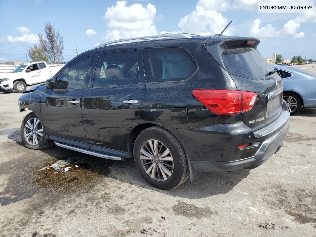 2018 Nissan Pathfinder S VIN: 5N1DR2MM1JC619959 Lot: 64248114