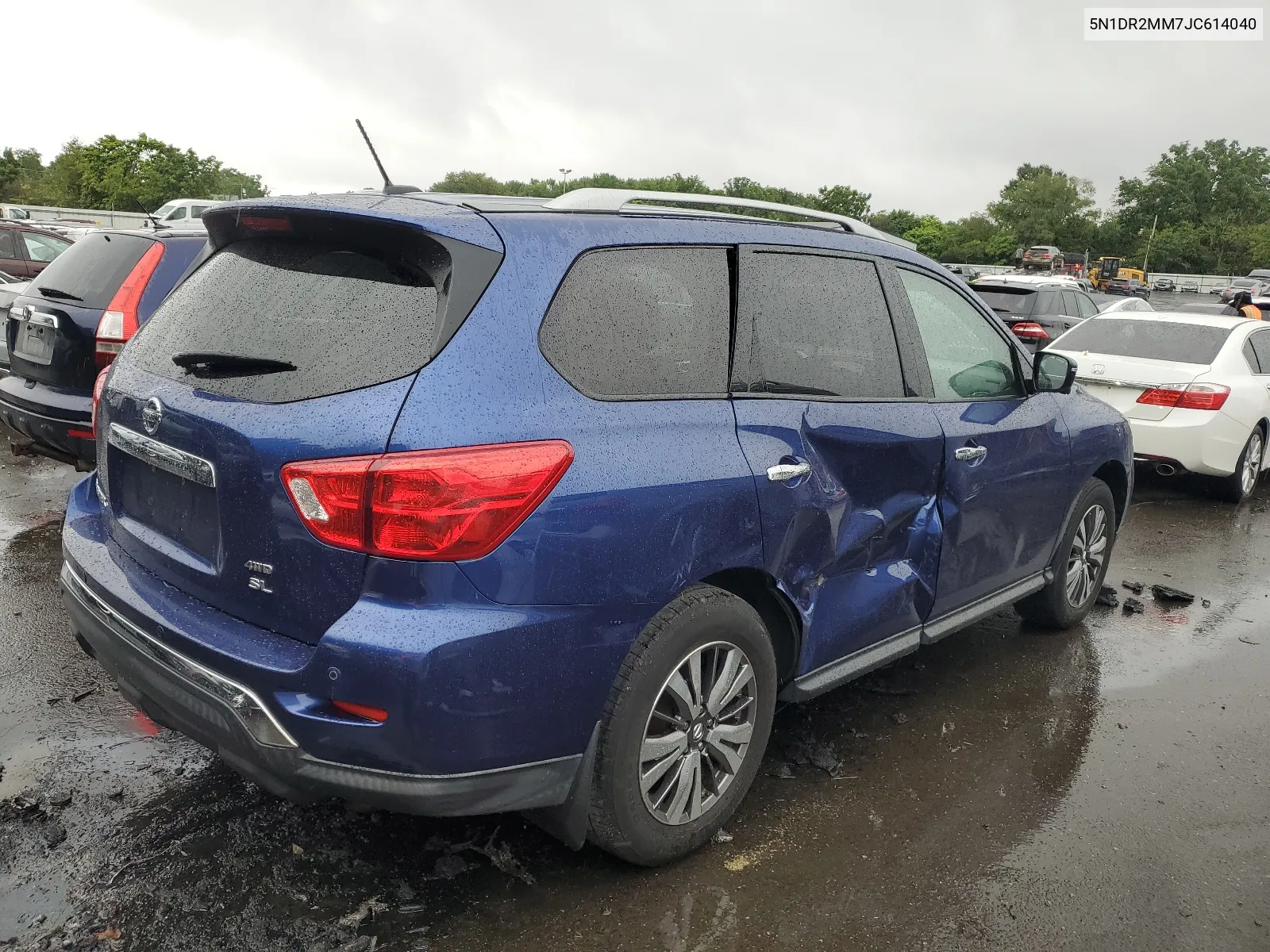 2018 Nissan Pathfinder S VIN: 5N1DR2MM7JC614040 Lot: 64943624