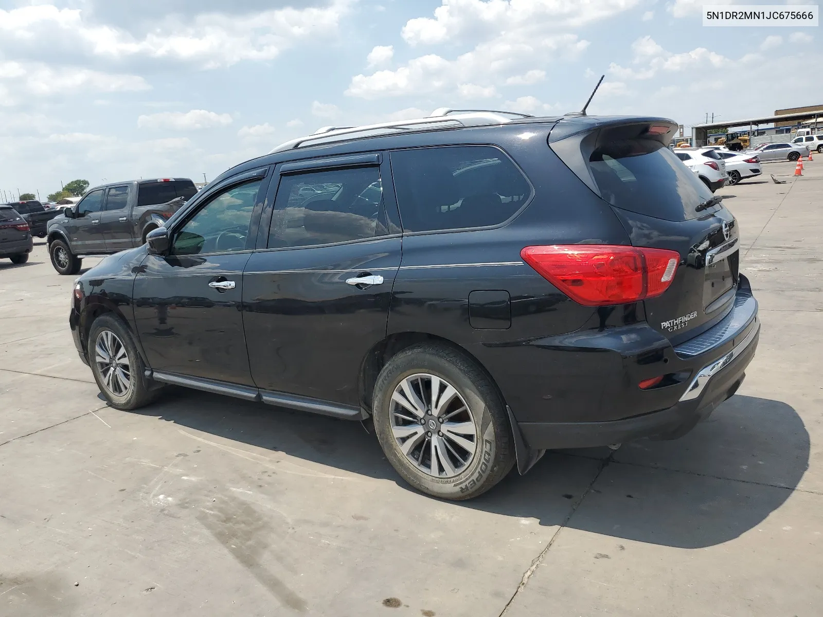 2018 Nissan Pathfinder S VIN: 5N1DR2MN1JC675666 Lot: 66429144