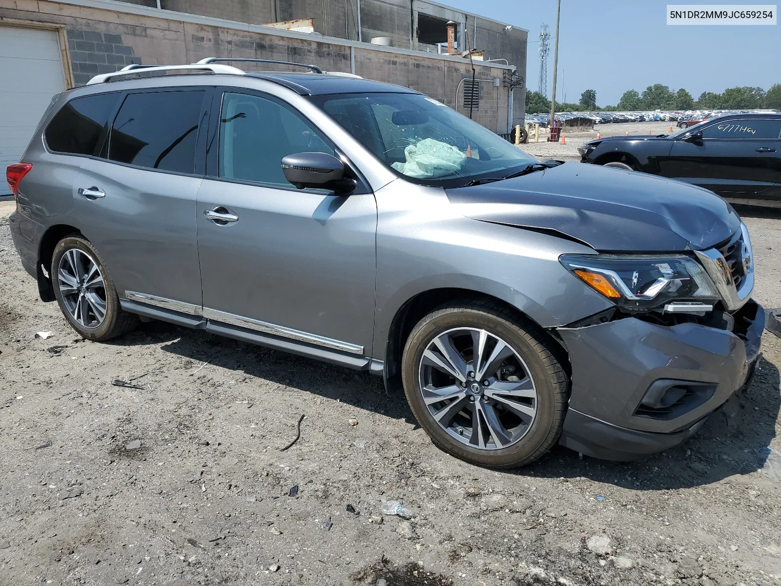 2018 Nissan Pathfinder S VIN: 5N1DR2MM9JC659254 Lot: 67333904