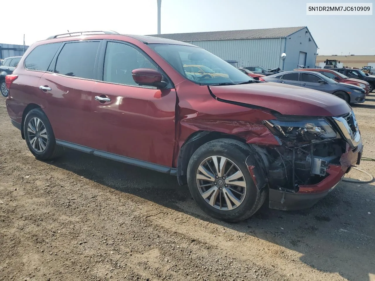 2018 Nissan Pathfinder S VIN: 5N1DR2MM7JC610909 Lot: 67415874