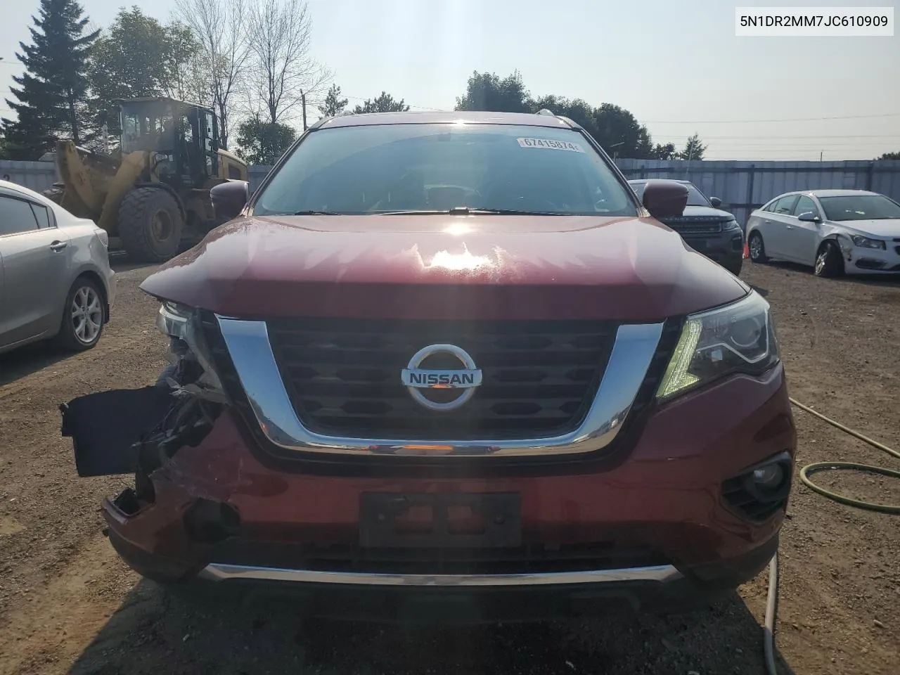 2018 Nissan Pathfinder S VIN: 5N1DR2MM7JC610909 Lot: 67415874