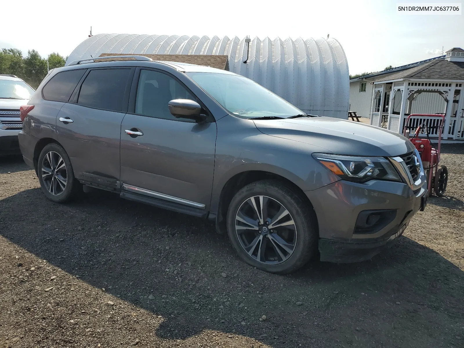 2018 Nissan Pathfinder S VIN: 5N1DR2MM7JC637706 Lot: 67716974