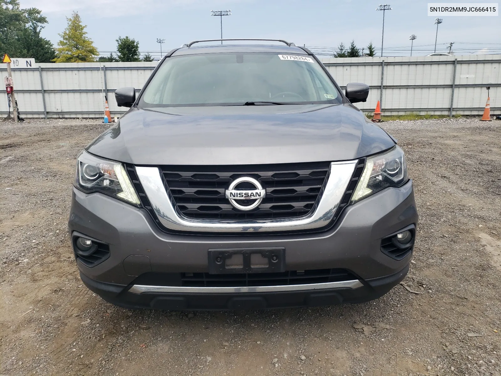 5N1DR2MM9JC666415 2018 Nissan Pathfinder S