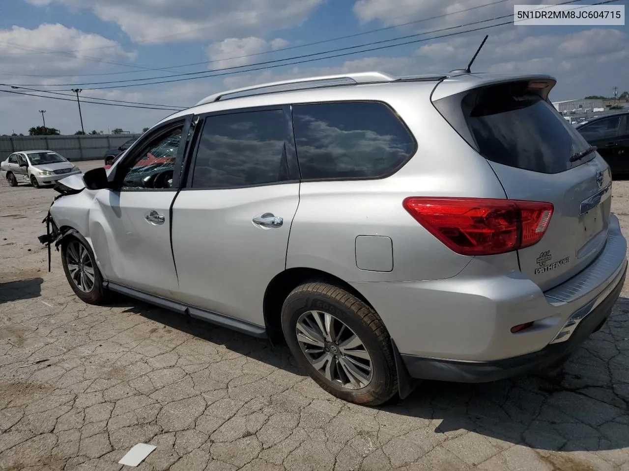 2018 Nissan Pathfinder S VIN: 5N1DR2MM8JC604715 Lot: 67937764