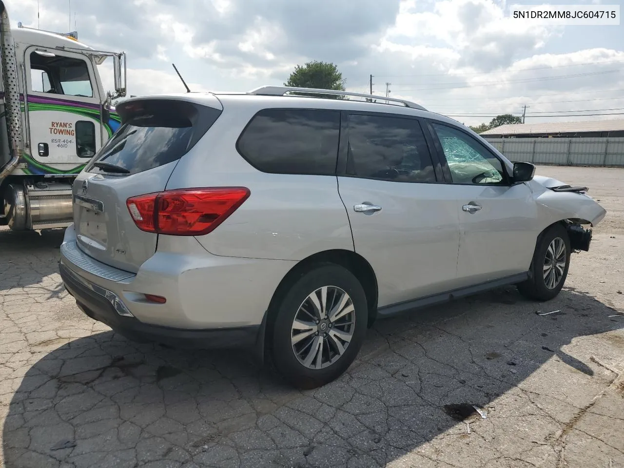 2018 Nissan Pathfinder S VIN: 5N1DR2MM8JC604715 Lot: 67937764