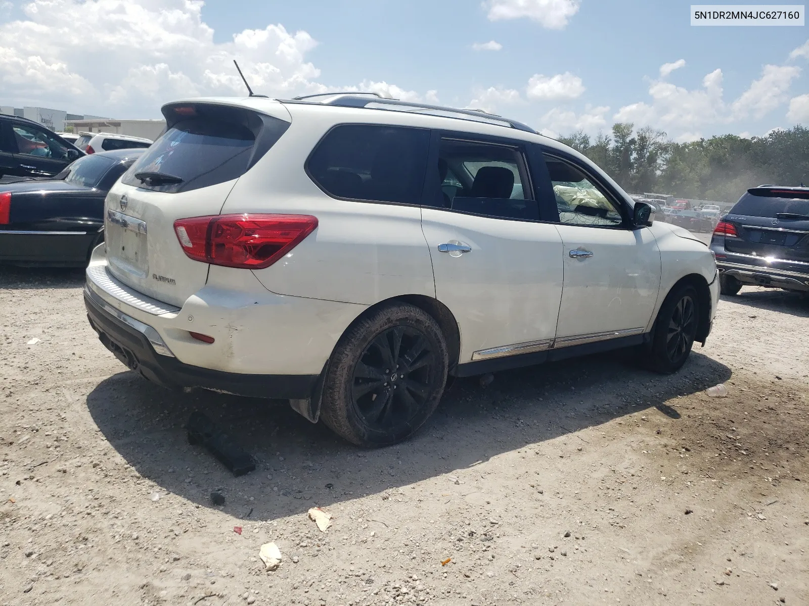 2018 Nissan Pathfinder S VIN: 5N1DR2MN4JC627160 Lot: 68253054