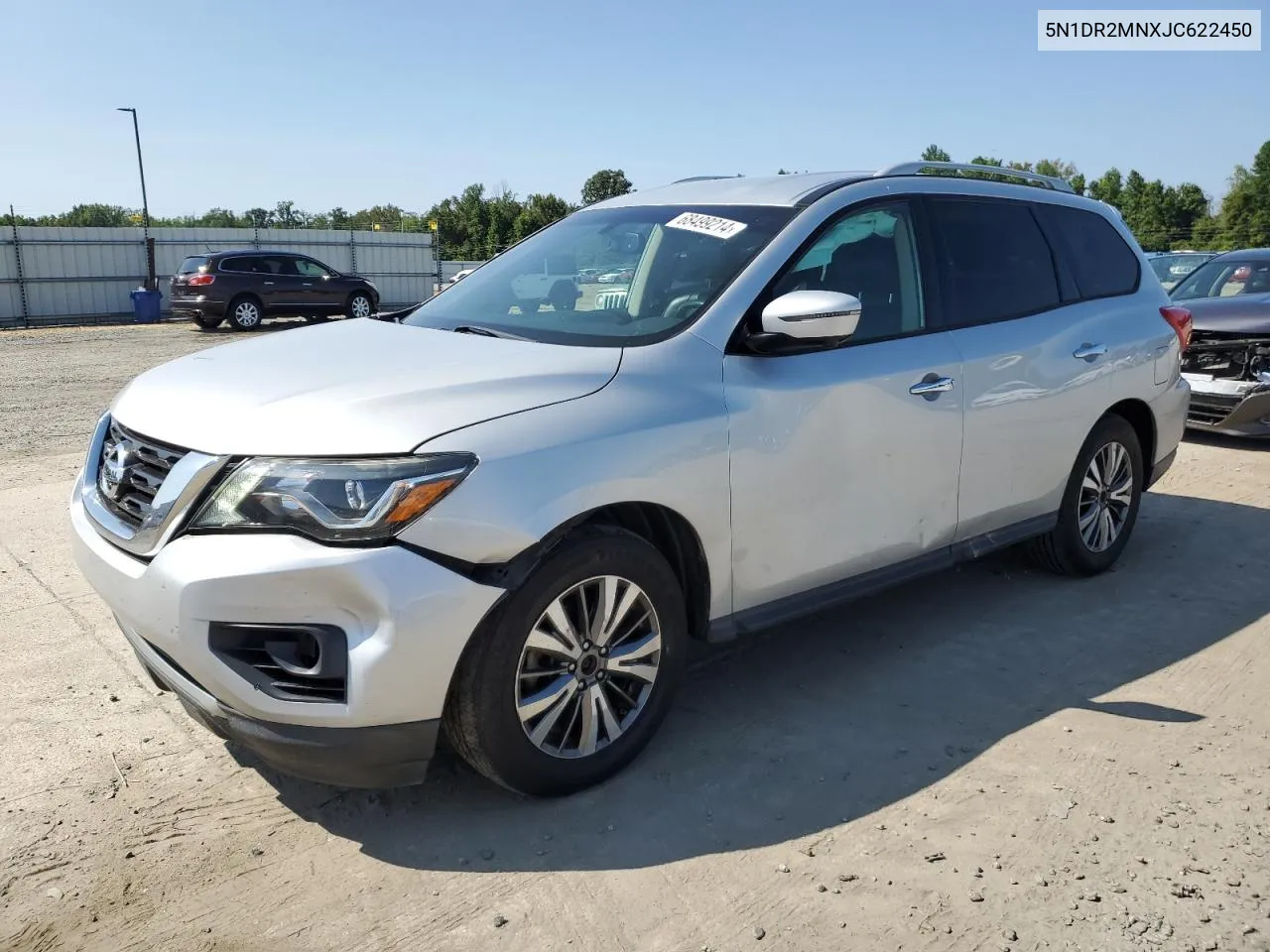 2018 Nissan Pathfinder S VIN: 5N1DR2MNXJC622450 Lot: 68499214