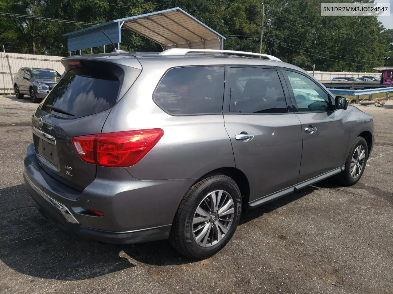 2018 Nissan Pathfinder S VIN: 5N1DR2MM3JC624547 Lot: 69933064