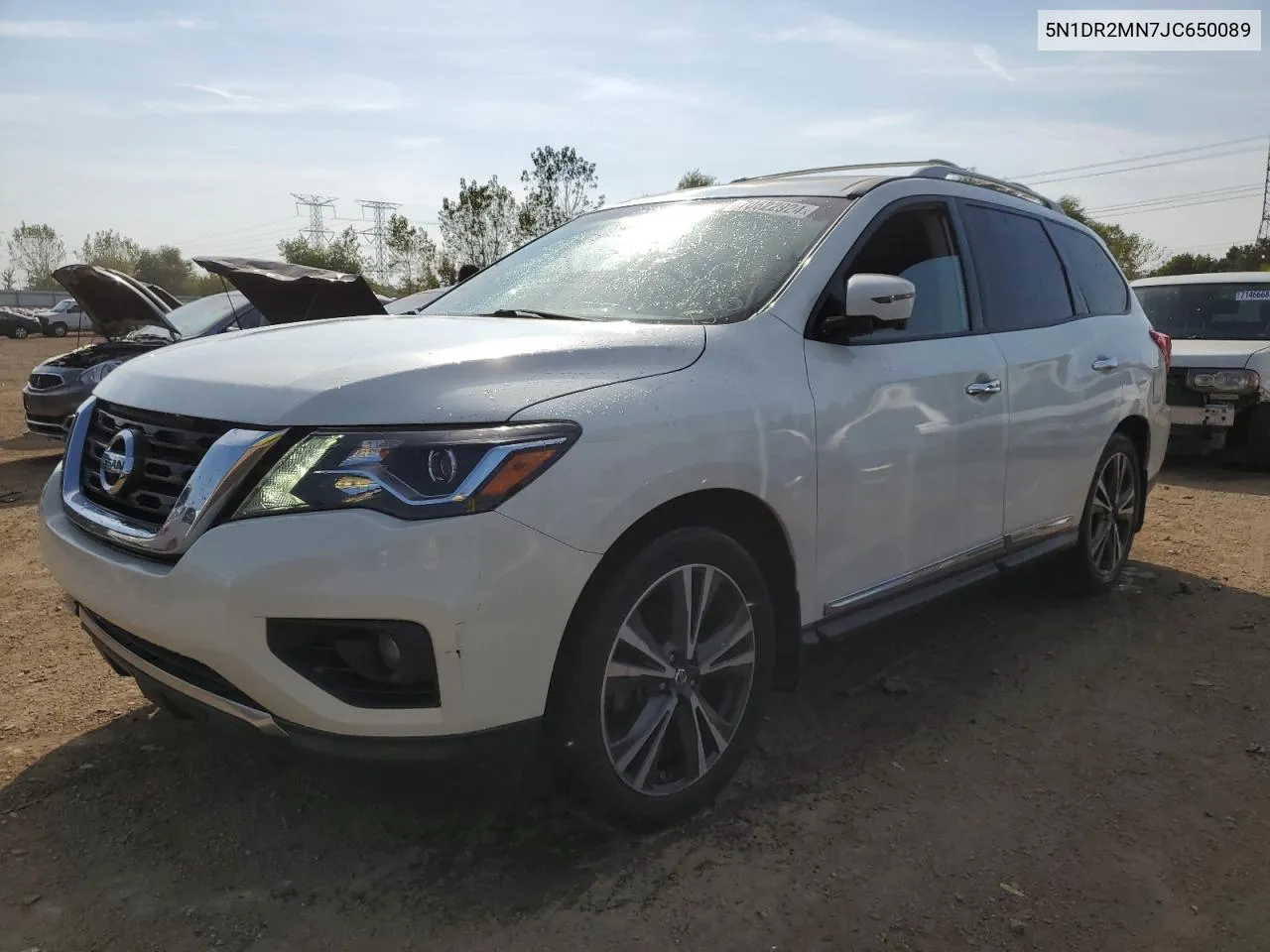 5N1DR2MN7JC650089 2018 Nissan Pathfinder S